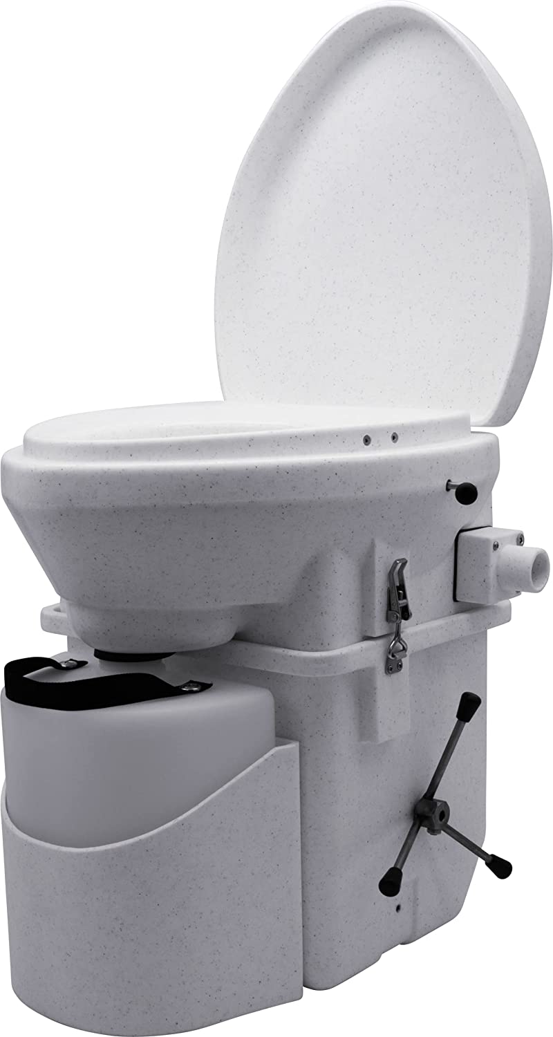 完全独立型コンポストトイレ コンパクトなスパイダーハンドルデザイン